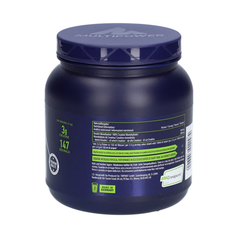 Creatine Creapure - 500g (Пошкоджена банка)