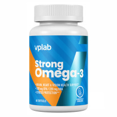 Strong Omega 3 - 60 softgels (Пошкоджена банка)