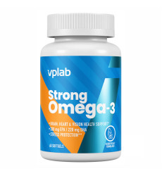 Strong Omega 3 - 60 softgels (Пошкоджена банка)