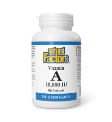 Vitamin A 10000 IU - 90 softgels (Затерта дата)