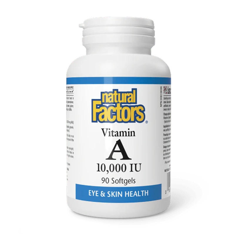 Vitamin A 10000 IU - 90 softgels (Затерта дата)
