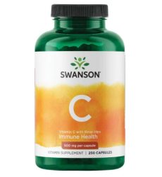 Vitamin C with Rose Hips 500 mg - 250 Caps