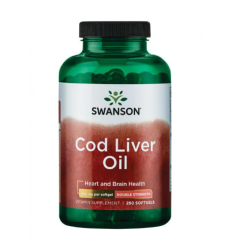 Cod Liver Oil (Double strength) 700mg - 250 Sgels per bottle