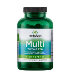 Multi whithout Iron - High potency - 120 sgels