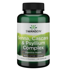 Senna Cascara Psyllium Complex - 90caps