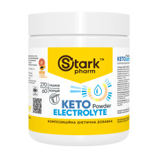 Keto Electrolyte Powder - 270g Papaya-Grapefruit (Пошкоджена пломба)