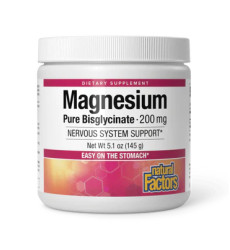 Magnesium Bisglycinate 200mg - 145g Pure (Пошкоджена банка)