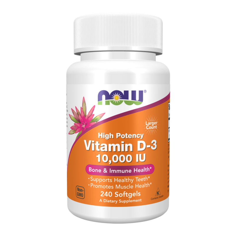 VIT D-3 10,000 IU - 240 sgels (Без етикетки)