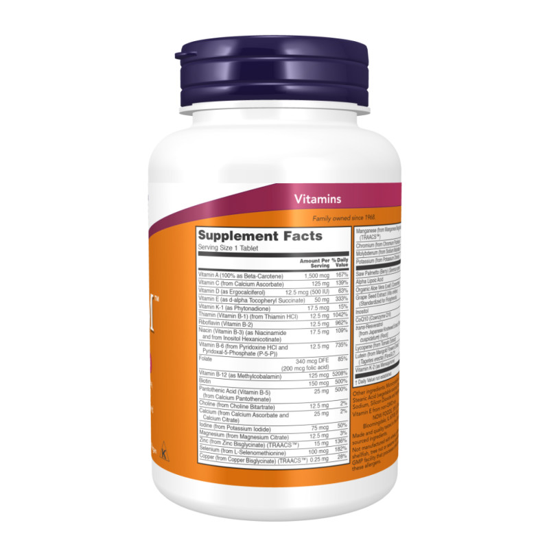 ADAM™ Men's Multiple Vitamin - 120 tabs (Пошкоджена банка)