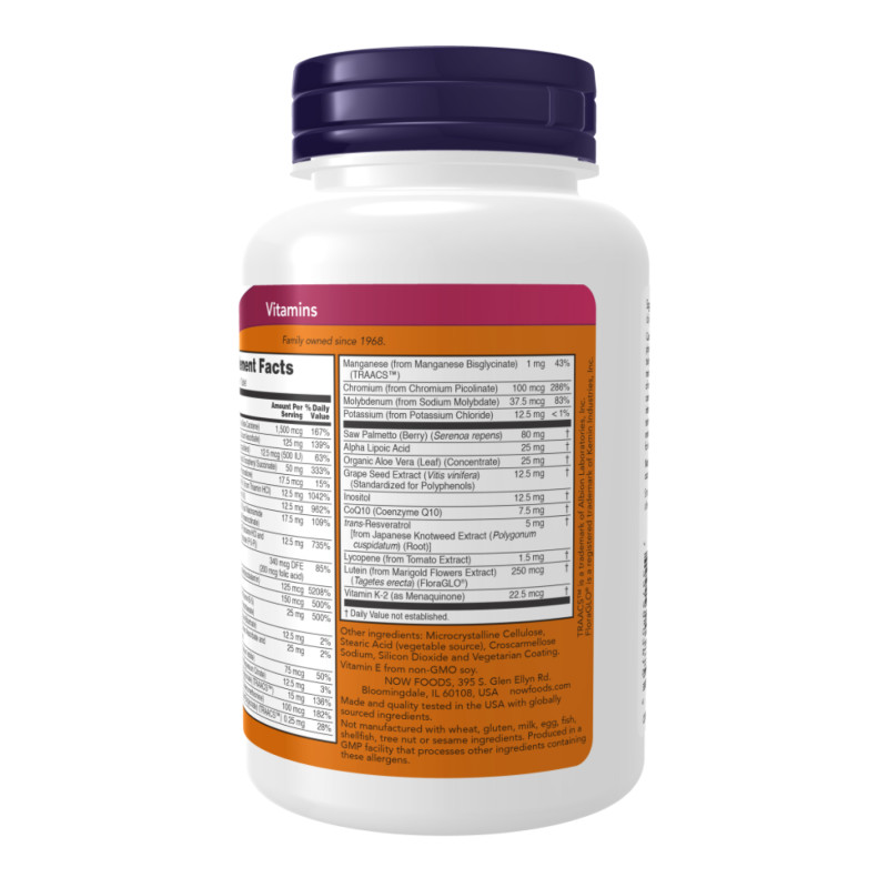 ADAM™ Men's Multiple Vitamin - 120 tabs (Пошкоджена банка)