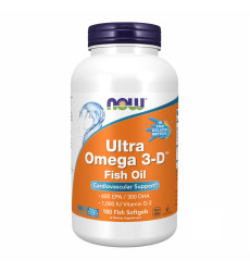 Ultra Omega 3-D™ Fish Oil - 180 Fish Softgels (Пошкоджена банка)