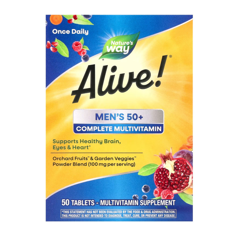 Men's 50+ Complete Multivitamin - 50 tabs (До 07.26)