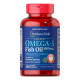 Omega-3 Fish Oil 1000 mg (300 mg Active Omega-3) - 100 Softgels (Пошкоджена кришка)