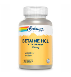 Betaine HCl 250mg - 180 vcaps (Пошкоджена етикетка)