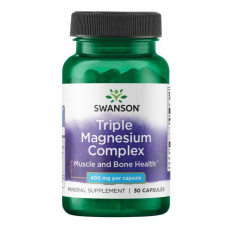 Triple Magnesium Complex 400mg - 30caps (Пошкоджена етикетка)
