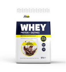 Whey - 900g Double Chocolate (Пошкоджена упаковка)